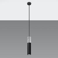 Závesná lampa Pennala 1 čierna