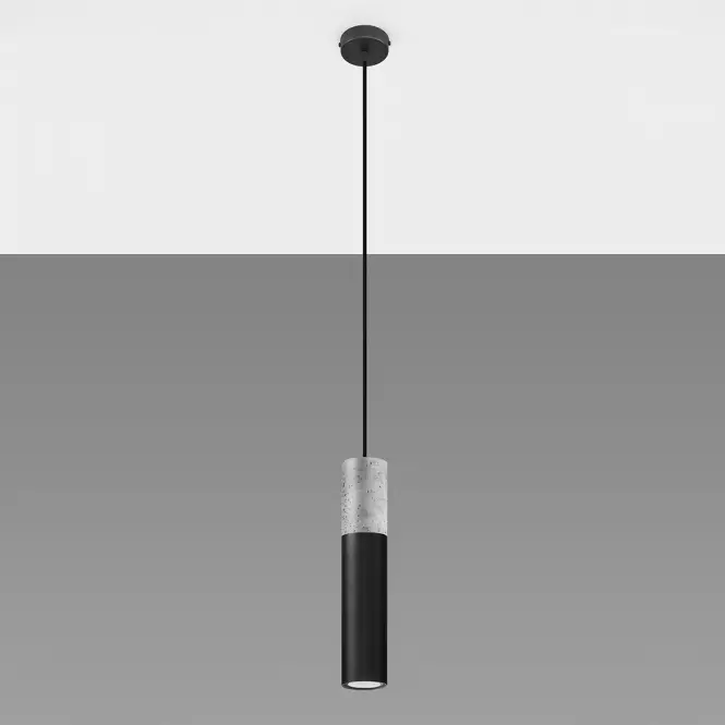 Závesná lampa Pennala 1 čierna