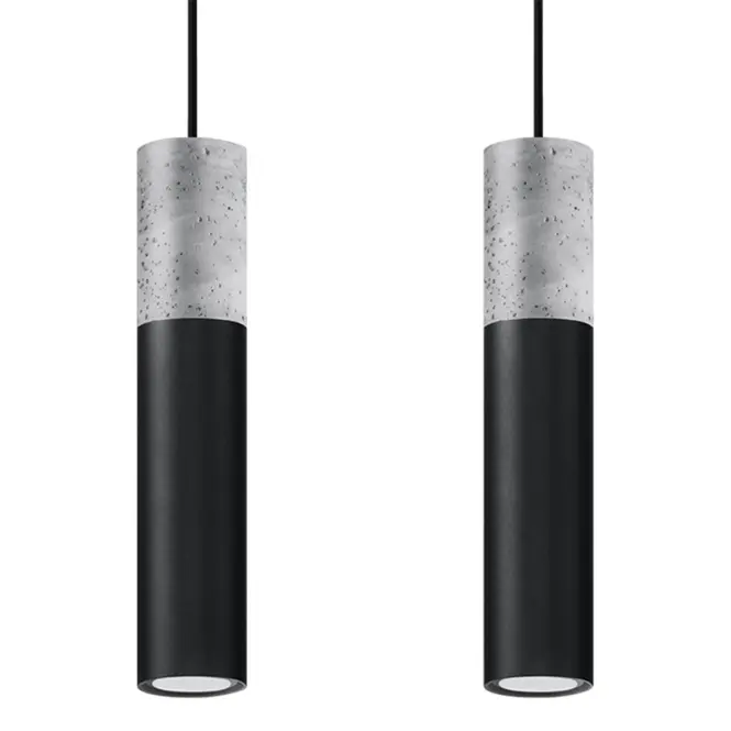 Závesná lampa Pennala 2 čierna,3