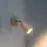 Nástenná lampa Rinne prírodné drevo