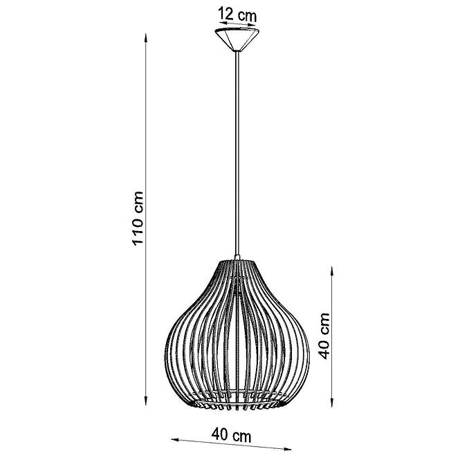 Závesná lampa Tupala