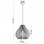 Závesná lampa Tupala,4