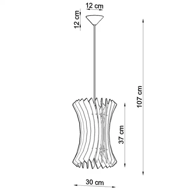 Závesná lampa Martyn,4