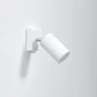 Nástenná lampa Oregon biela