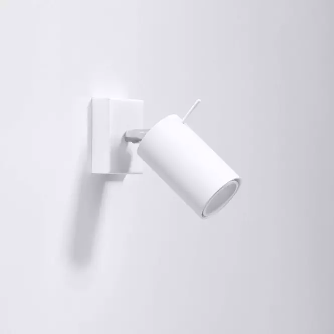 Nástenná lampa Oregon biela