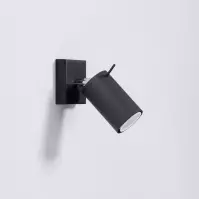 Nástenná lampa Oregon čierna