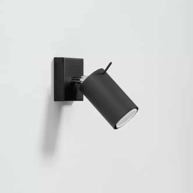 Nástenná lampa Oregon čierna