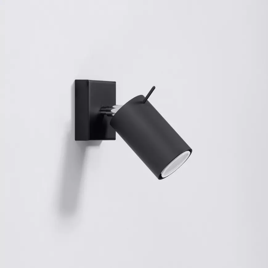Nástenná lampa Oregon čierna