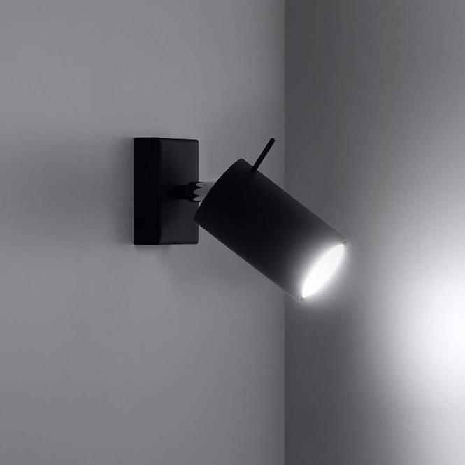 Nástenná lampa Oregon čierna