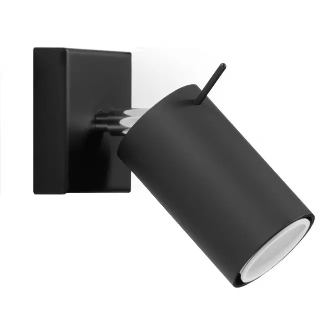 Nástenná lampa Oregon čierna
