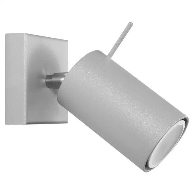 Nástenná lampa Oregon 1 sivá