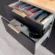 Kuchynská skrinka Denis w60/68 slim pl so strieborným digestorom,8