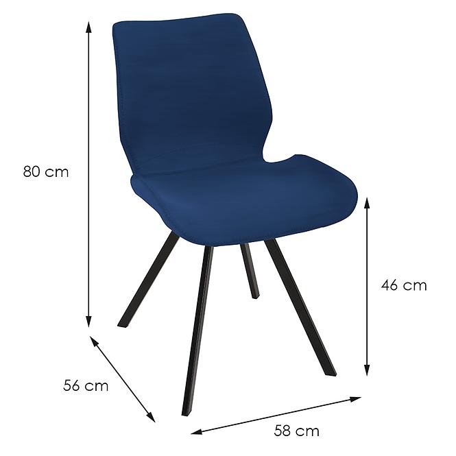 Stolička Quebec 80112a Dark Blue,2