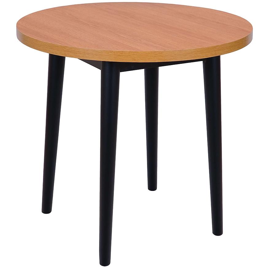 Stôl Gary 80 Dub prirodzené/čierna