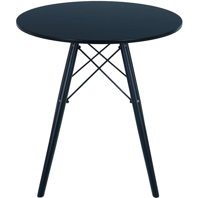 Stôl Oslo 80CM čierna,2