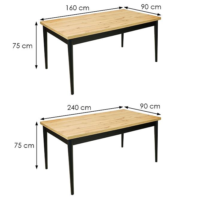 Rozkladací stôl Sami ST-25 160/240x90cm