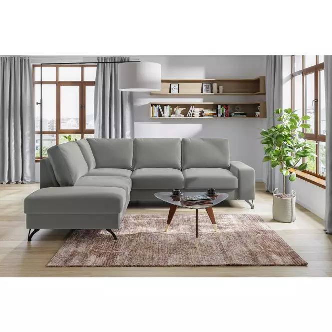 Rohová sedacia súprava Santi Mini Matt Velvet 85 L