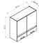Skrinka do kuchyne Irma Ws80 svetlosivá mat,2