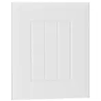 Panel bočný Irma 360x304 Biely hrášok Mat