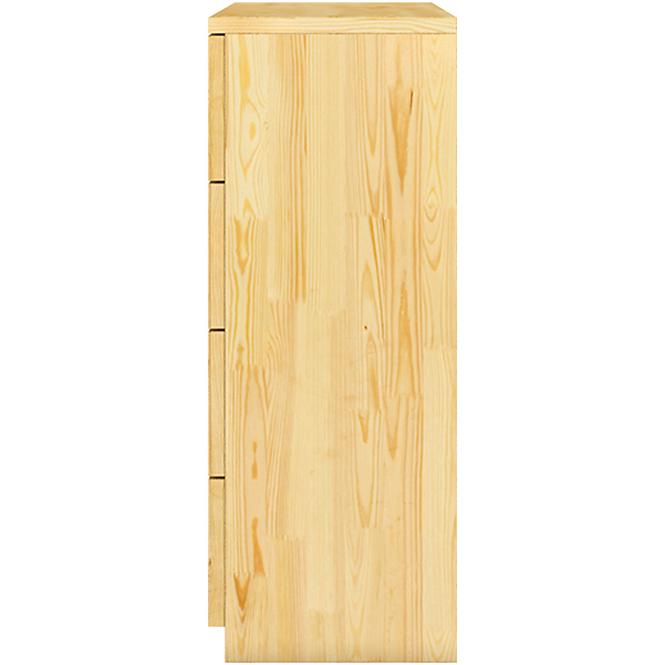 Komoda Drevený borovica 4s Skandica Spectrum Prirodzené,4