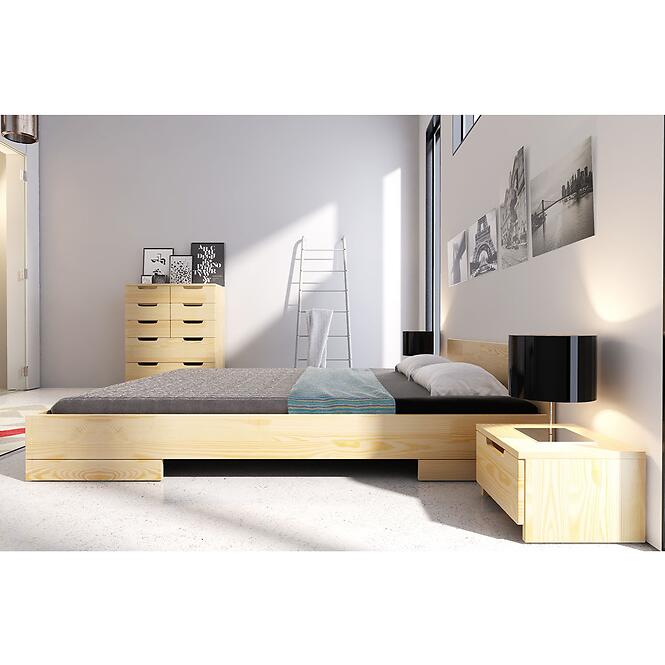 Komoda drevená  borovica 8s Skandica Spectrum prírodná,6