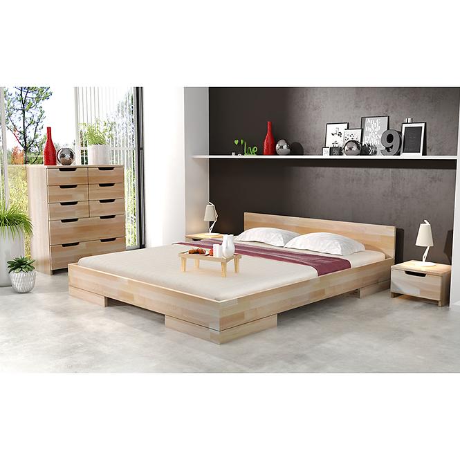 Komoda drevená buk 8s Skandica Spectrum Prirodzené,6