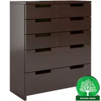 Komoda drevená buk 8s Skandica Spectrum Palisander