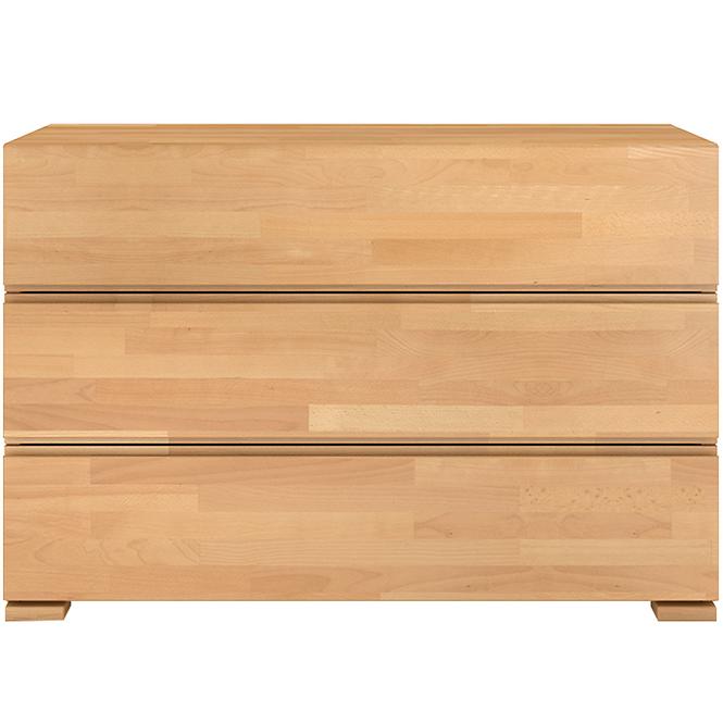 Komoda drevená  buk 3s Skandica Vestre Prirodzené,2