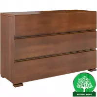 Komoda drevená buk 3s Skandica Vestre Orech