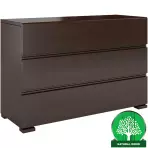 Komoda drevená buk 3s Skandica Vestre Palisander