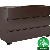 Komoda drevená buk 3s Skandica Vestre Palisander