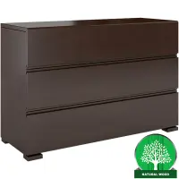 Komoda drevená buk 3s Skandica Vestre Palisander