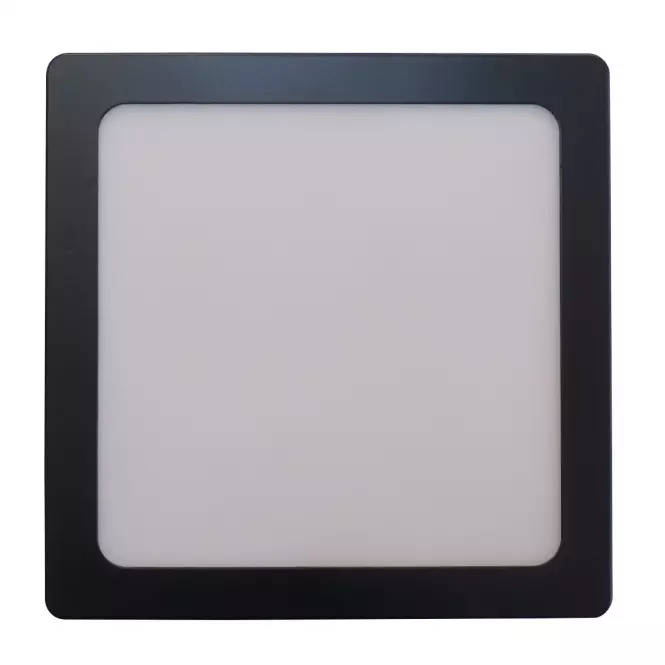 LED panel Block 12W 4200K štvorcový čierny,2