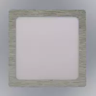 LED panelový blok 24W 4200K štvorcový Chrome