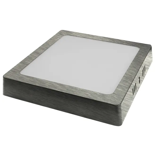 LED panelový blok 6 W 4200 K štvorcový chróm,2