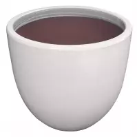 Kvetináč IP16-2037 WHT ceramic 32/32/29