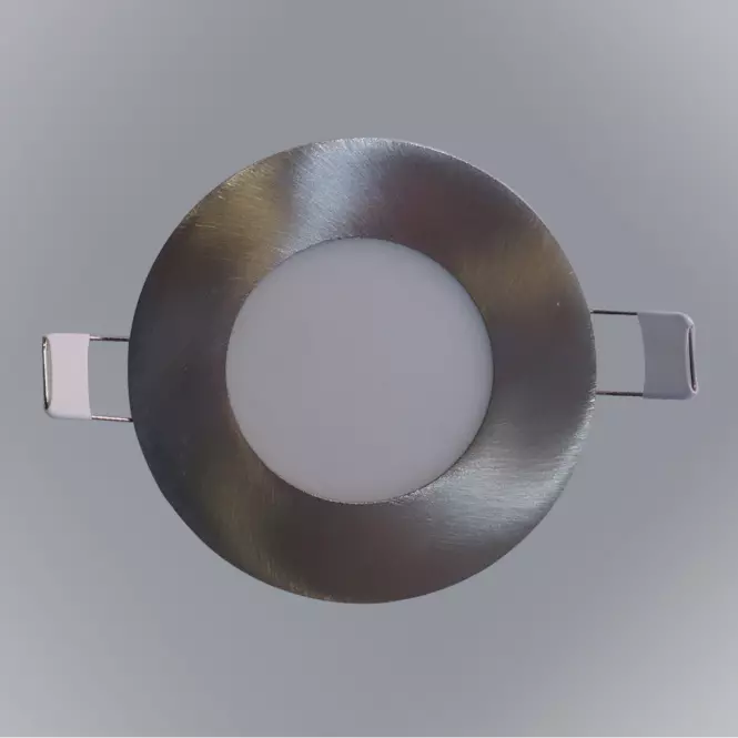 CIRCLE LED Panel 12W 4200K Okrúhly chróm