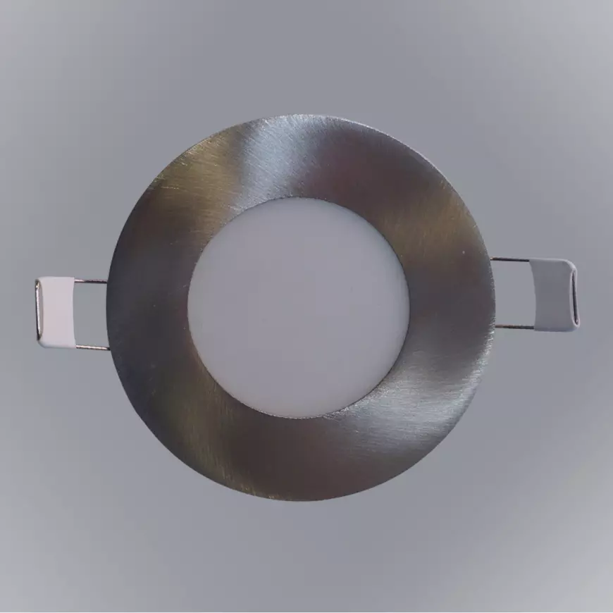 CIRCLE LED Panel 3W 4200K Okrúhly chróm