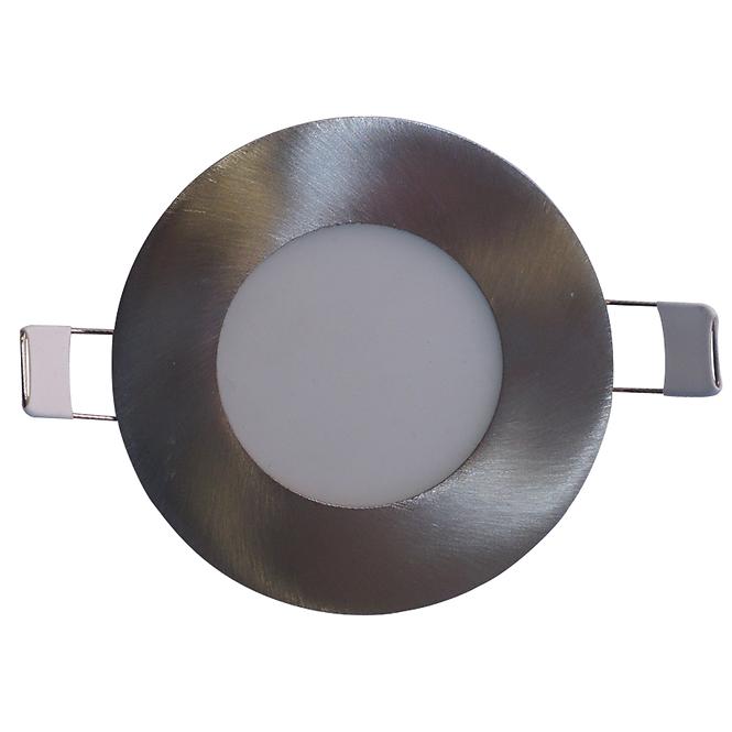 CIRCLE LED Panel 6W 4200K Okrúhly Chrome