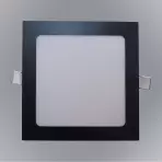 LED panel SQUARE 12W 4200K štvorcový čierny