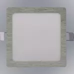 LED panel SQUARE 18W 4200K štvorcový chróm