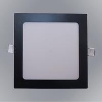 LED panel SQUARE 18W 4200K štvorcový čierny