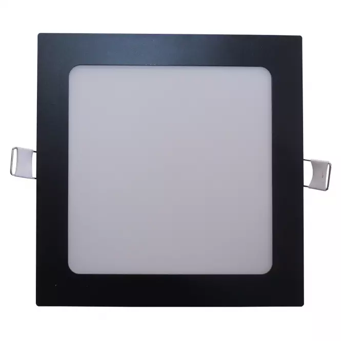 LED panel SQUARE 18W 4200K štvorcový čierny,2