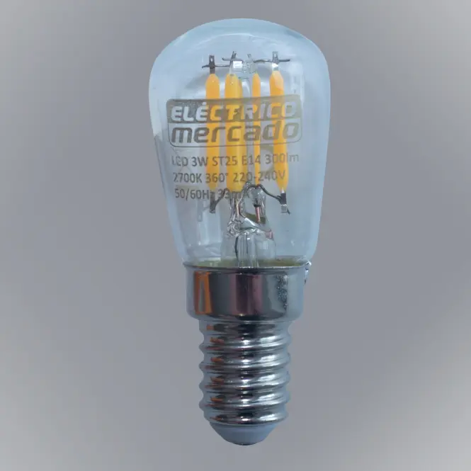 FL ST25 3W / 300LM E14 230V 2700K Žiarovka číra
