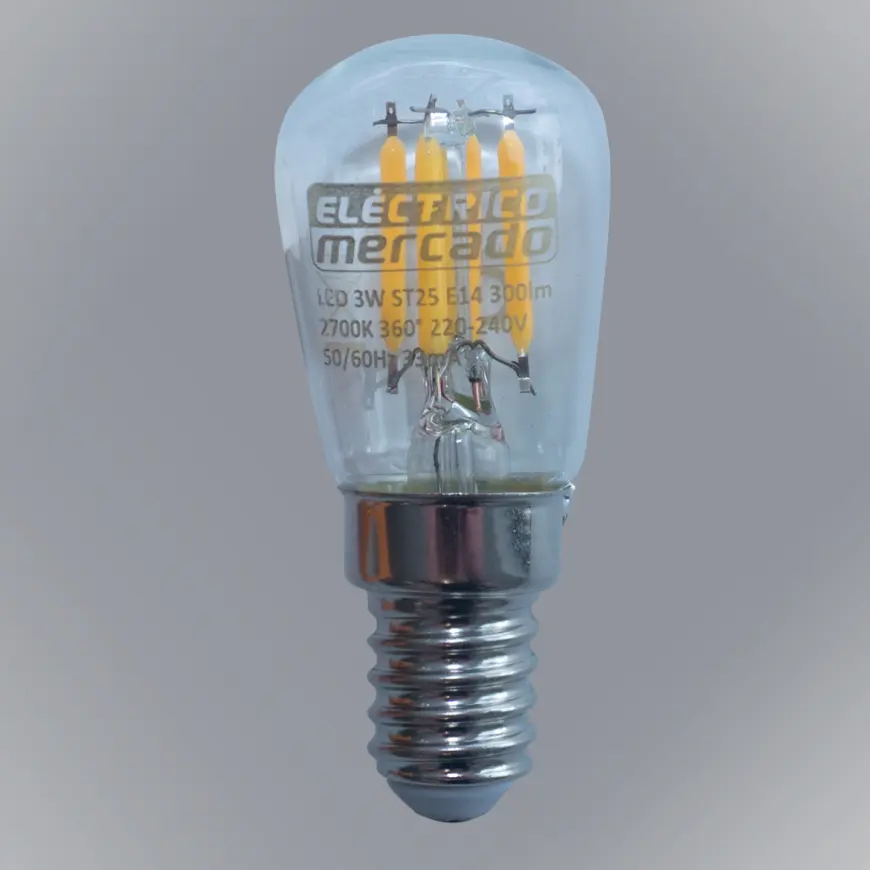 FL ST25 3W / 300LM E14 230V 2700K Žiarovka číra