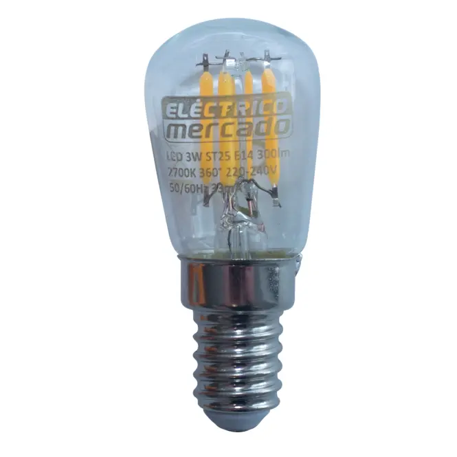 FL ST25 3W / 300LM E14 230V 2700K Žiarovka číra