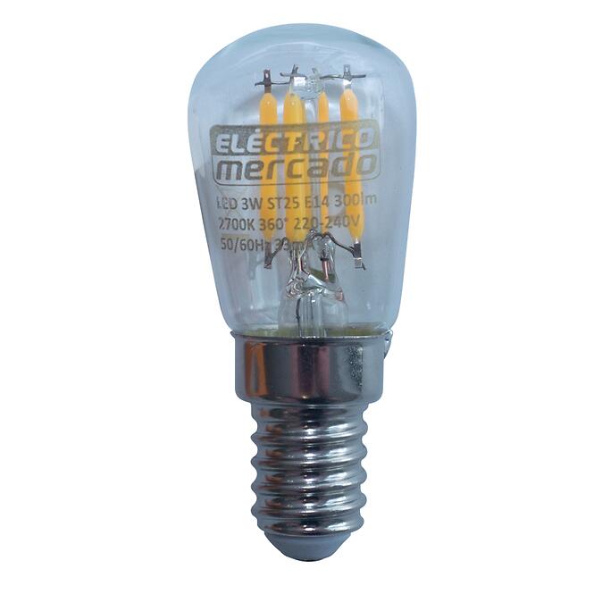 FL ST25 3W / 300LM E14 230V 2700K Žiarovka číra,2