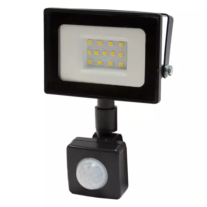 LED SVETLOMET 10W SENZOR 4200K EM,2