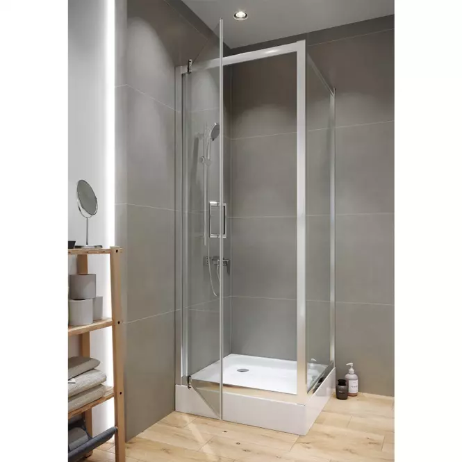 Sprchový kút ARTECO PIVOT 90x90x190,3