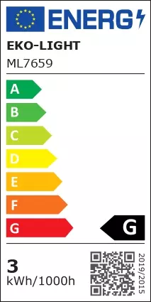 LED ŽIAROVKA GLOB 3W E14 3000K MILAGRO,4